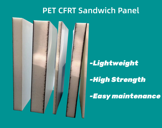 แผงแซนวิช PET CFRT